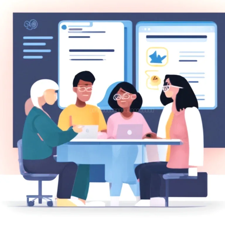 Instructor guiding a hands-on AI lab session